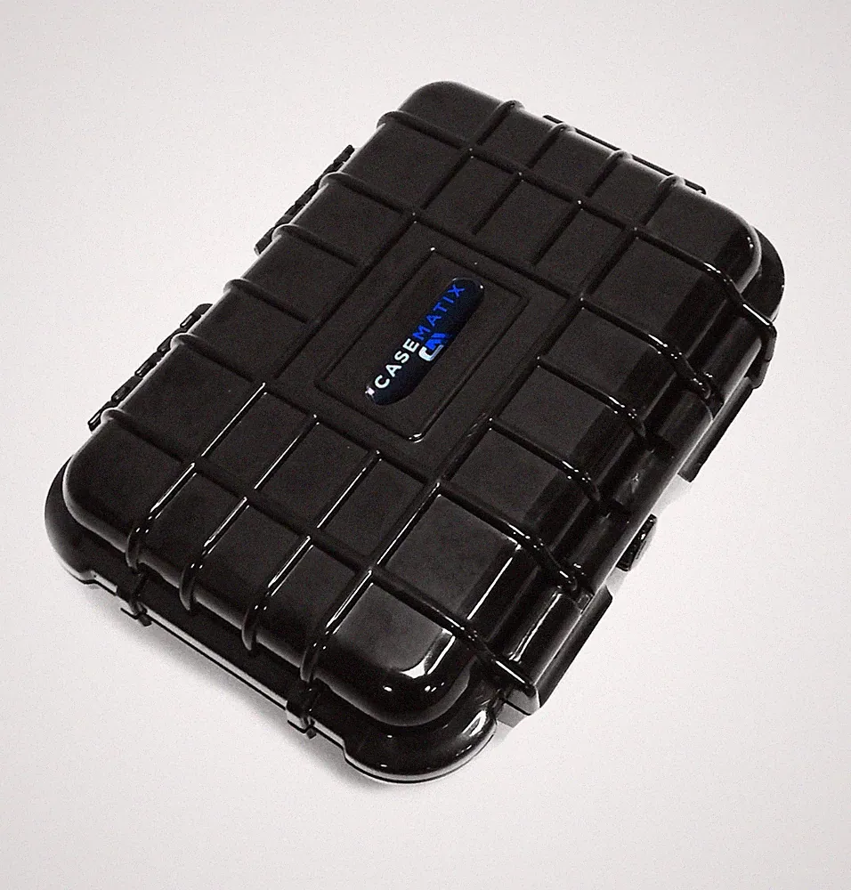 CASEMATIX Waterproof Case for SanDisk Extreme Portable SSD & Cables - Case Only