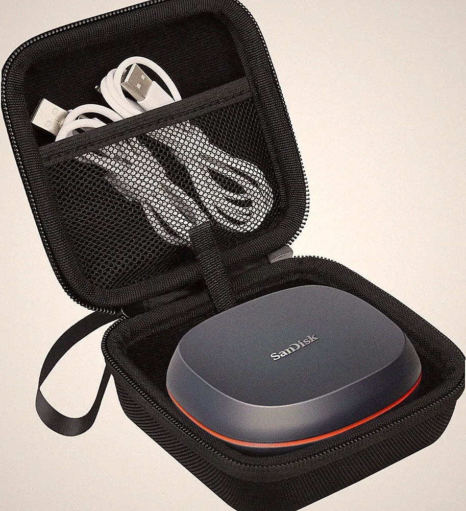 SanDisk hard drive case