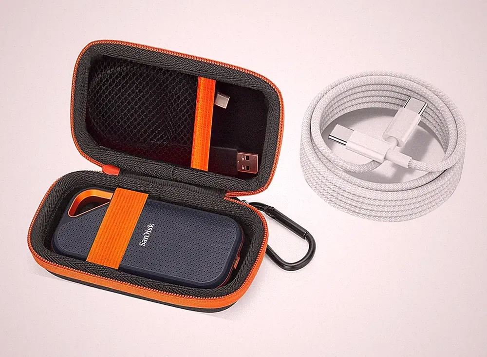 Hard Case for SanDisk Extreme Pro/SanDisk Extreme Portable External SSD 500GB...