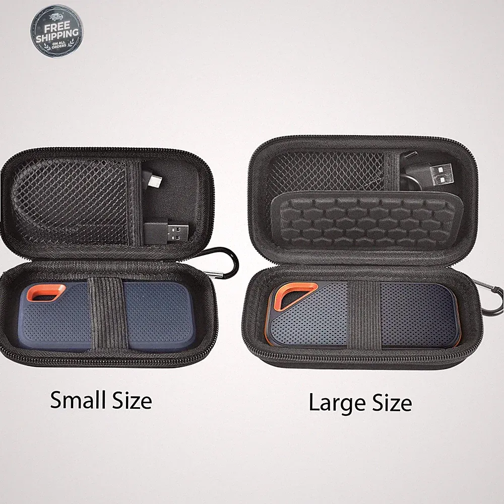 Hard Case Sandisk Extreme Pro 500Gb 1Tb 2Tb 4Tb Portable Ssd Travel Holder New