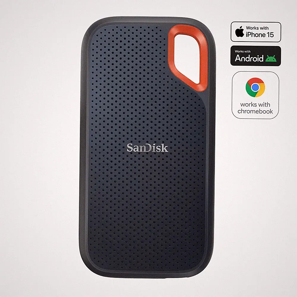 SanDisk 8TB Extreme Portable SSD, External Solid State Drive - SDSSDE61-8T00-G25