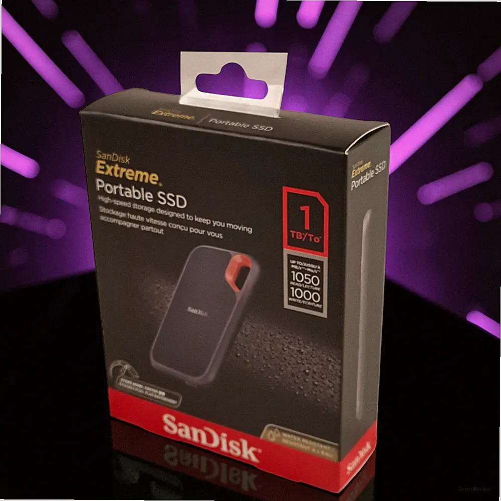 SanDisk Extreme Portable SSD 1TB USB-C External Drive 1050MB/s New