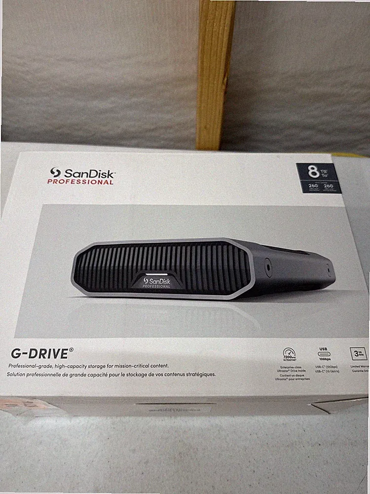 SanDisk 8TB hard drive